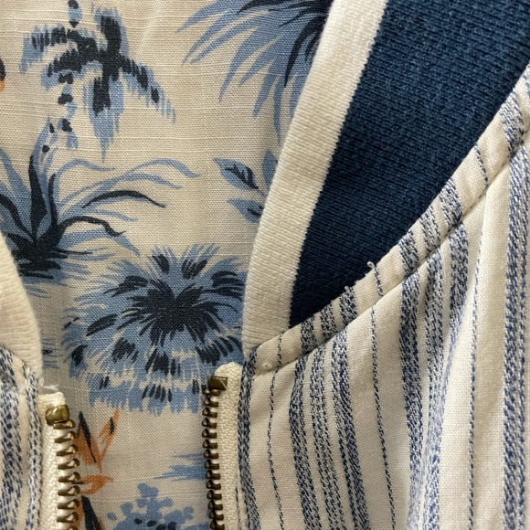 Nwt Faherty Jackets & Coats | Faherty Reversible Jacket | Color: White/Blue | - Picture 10 of 11